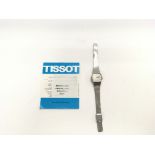 Vintage ladies Tissot watch with guarantee paperwo