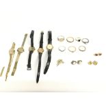 A collection of watches and costumes jewellery inc