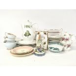 Collection of various ceramic dinner and tea set w