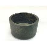 A Chinese bronze censer with character marks to ba