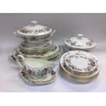 A Wedgwood six place setting dinner service in Hat