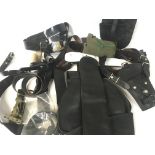 Leather belts and holsters including a royal artil