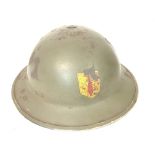 1939 Dated British Army MK II Helmet. Used by the Irish Army during their emergency crisis 1939-