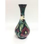 A Moorcroft vase of waisted form designed by Rache