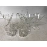 Fancy vintage glassware