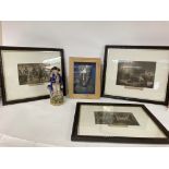 A collection of Lord Nelson ornaments including a