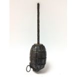 INERT WW1 British No23 Rifle Grenade with Inner and Rod Base Dated 1916. H & T Vaughan