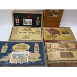 A collection of vintage GWR Jig-Saw puzzles togeth