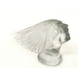 R Lalique Spirit Of The Wind, overheated in mould