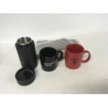 Porsche experience mug/Ferrari mug/ tyre cup & mot