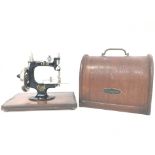 Vintage Lead miniature sewing machine