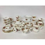 Royal Albert Old Country Roses tea set