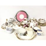 A collection of assorted tea/ dinner ware by Royal