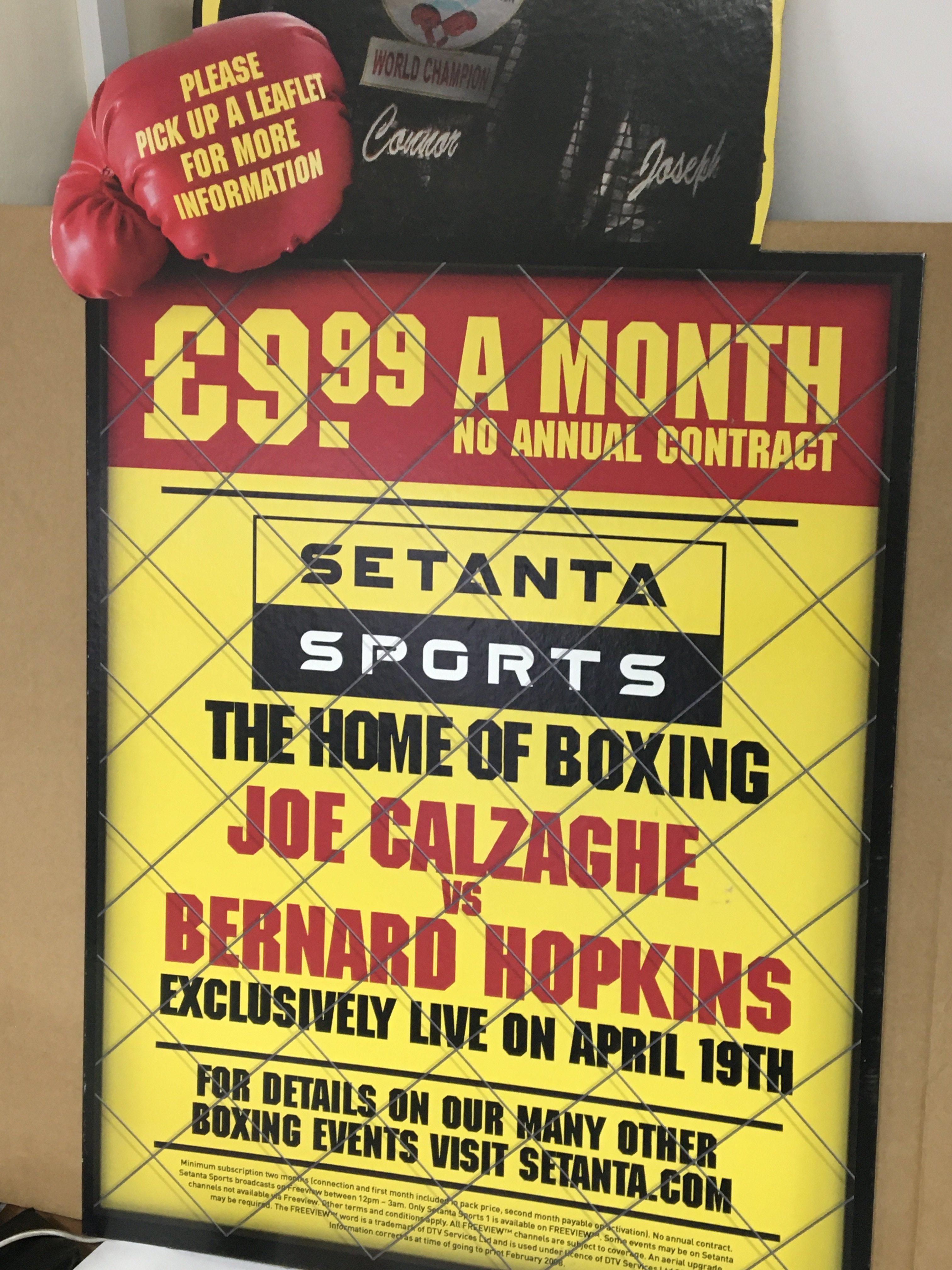 A collection of framed boxing memorabilia and a Se - Image 2 of 2