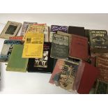 A collection of Vintage boxing books books of boxi