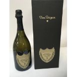 A bottle of Vintage Champagne Don Perignon 2006 ve