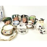 A collection of assorted tea and table ware by Roy