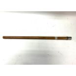 Short cane sword with a clover leaf tip (approx 59