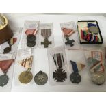 A good collection of German imperial medals and ot