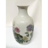 A Chinese late 19th century Export Porcelain vase