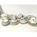 Ceramic plates, bowls, ladles by Doulton, Prelude,