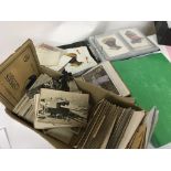 A large collection of I world war postcard an albu
