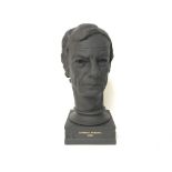 Wedgewood bust of Lester Piggot, professional Engl