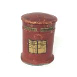 A 1930 Shagreen Post Office box ink well, approxim