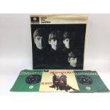 Four Beatles records including The Beatles Hits EP