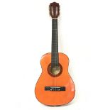 Small Burnswood classical acoustic guitar, include
