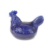 Cobalt Blue Price & Kensington ceramic chicken egg