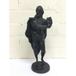 A Victorian Bronze figure of William Shakespeare,