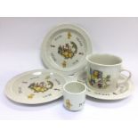 A Royal Doulton Winnie The Pooh breakfast set LS10