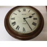 British rail fusee wall clock