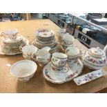 A Royal Grafton Malvern tea set & a Tuscan tea set