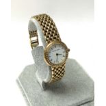 A 9ct gold Bueche Girod ladies wrist watch, Approx