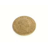 A George III 1820 full gold sovereign. only 931994