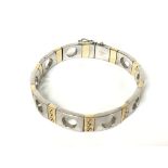 14K Cetas Turkish gold bracelet with certificate,