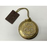 A Rare 1984 USA Olympics 14ct gold cased and Pave