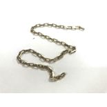 14 ct gold chain (tested) approx 9.77g and 27cm. (