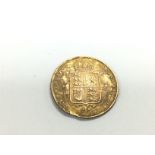 A half sovereign shield back (jeweller's copy), ap