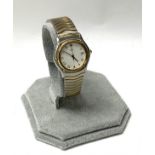 A ladies Ebel 18ct gold and stainless steel wristw