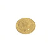 A George IV 1829 full gold sovereign with shield r