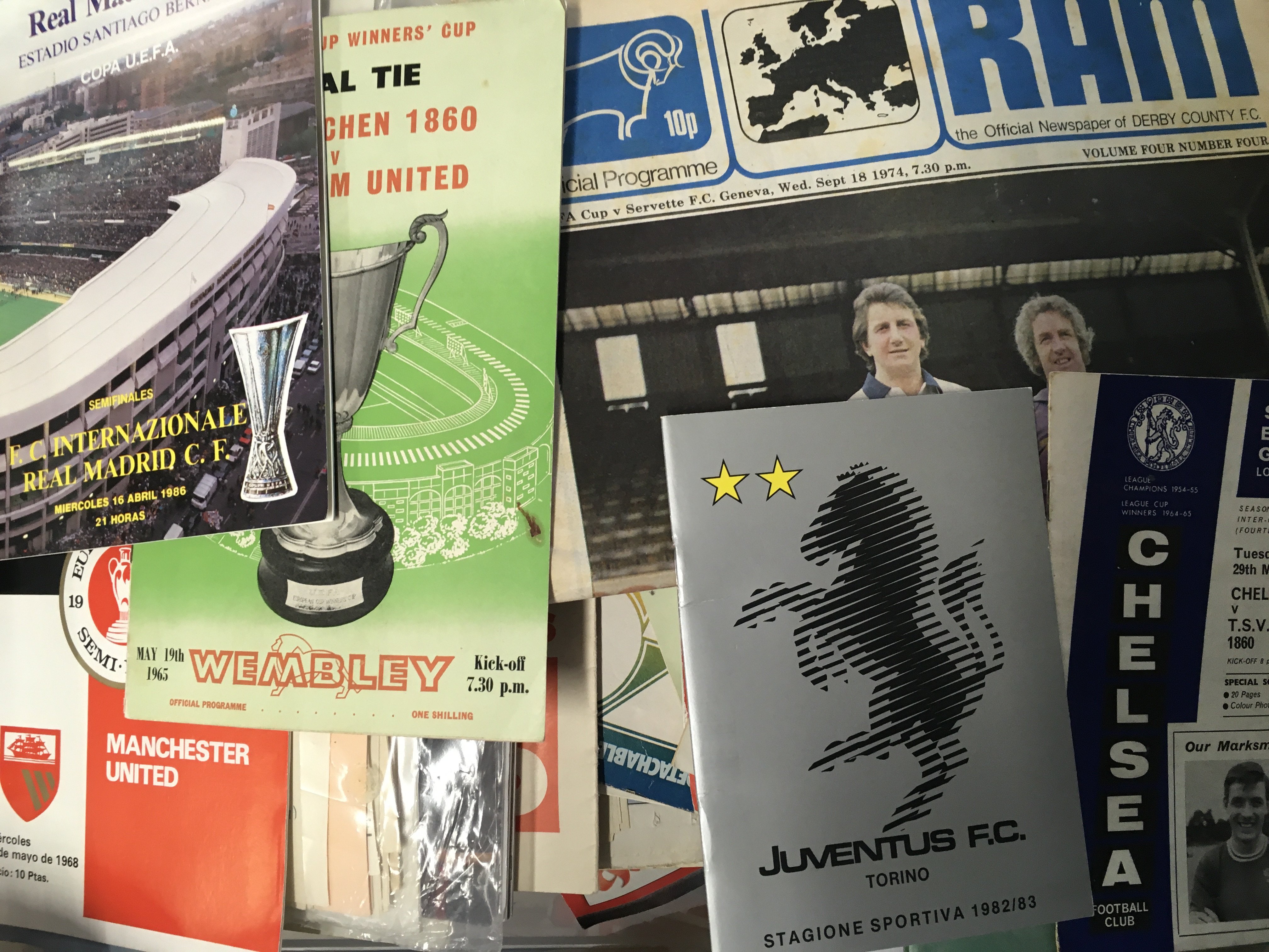European Competition Football Programmes: Large qu - Image 3 of 3