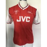 Arsenal 1987 League Cup Final Match Worn Football