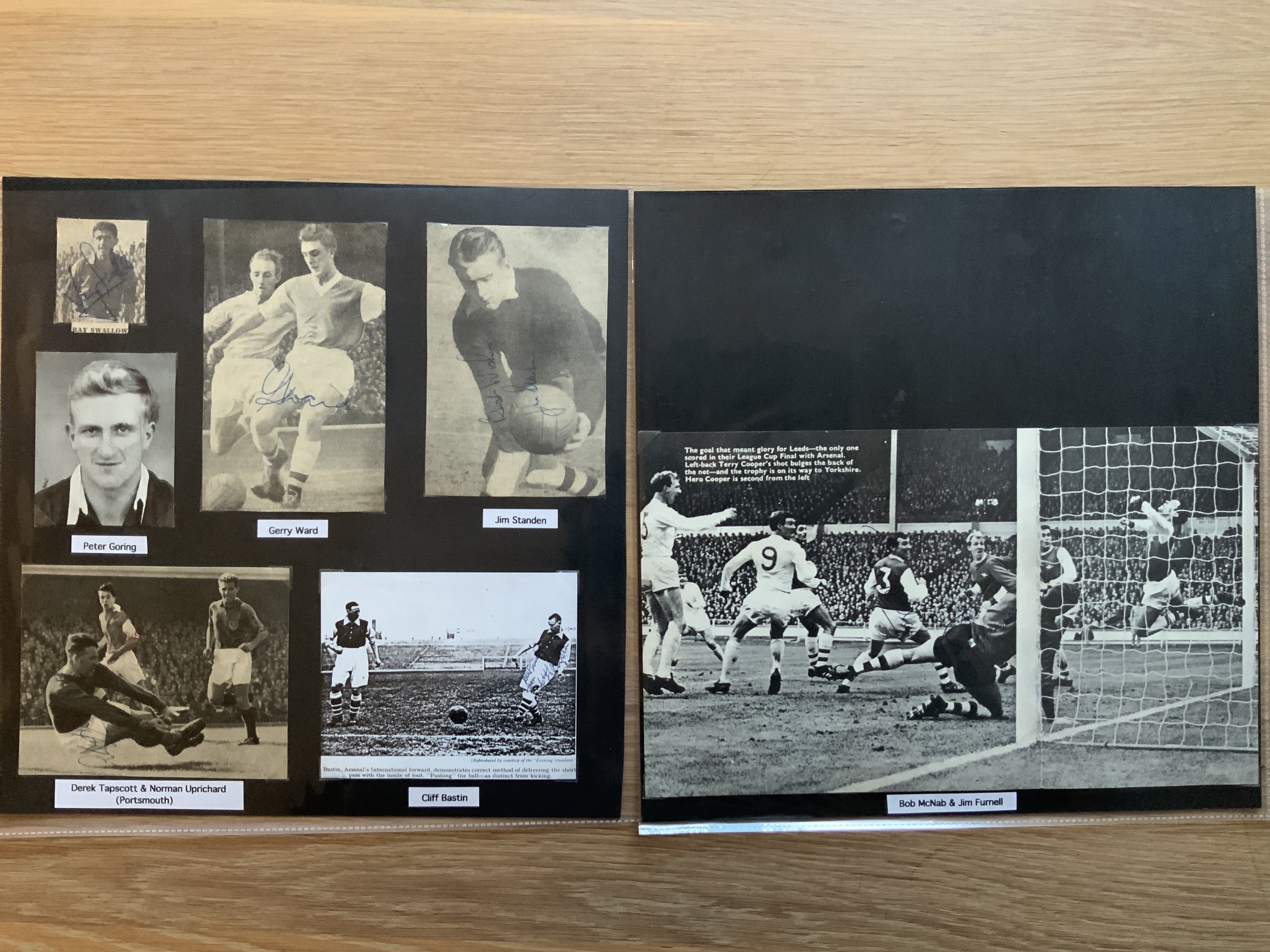 Arsenal 1940s 1950s 1960s Football Autograph Colle - Image 12 of 12