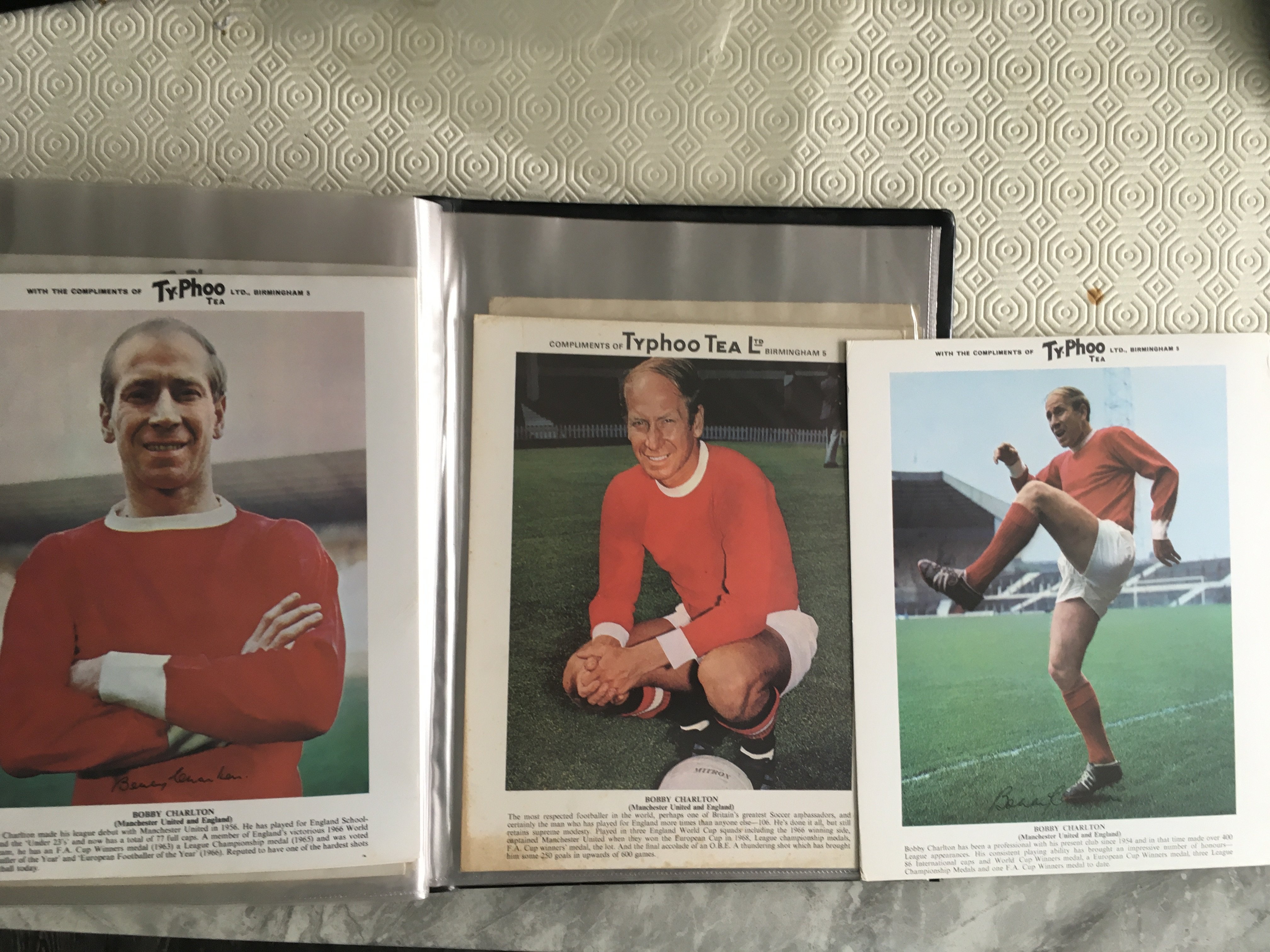Typhoo Tea Football Cards: The large cards from th - Image 2 of 4