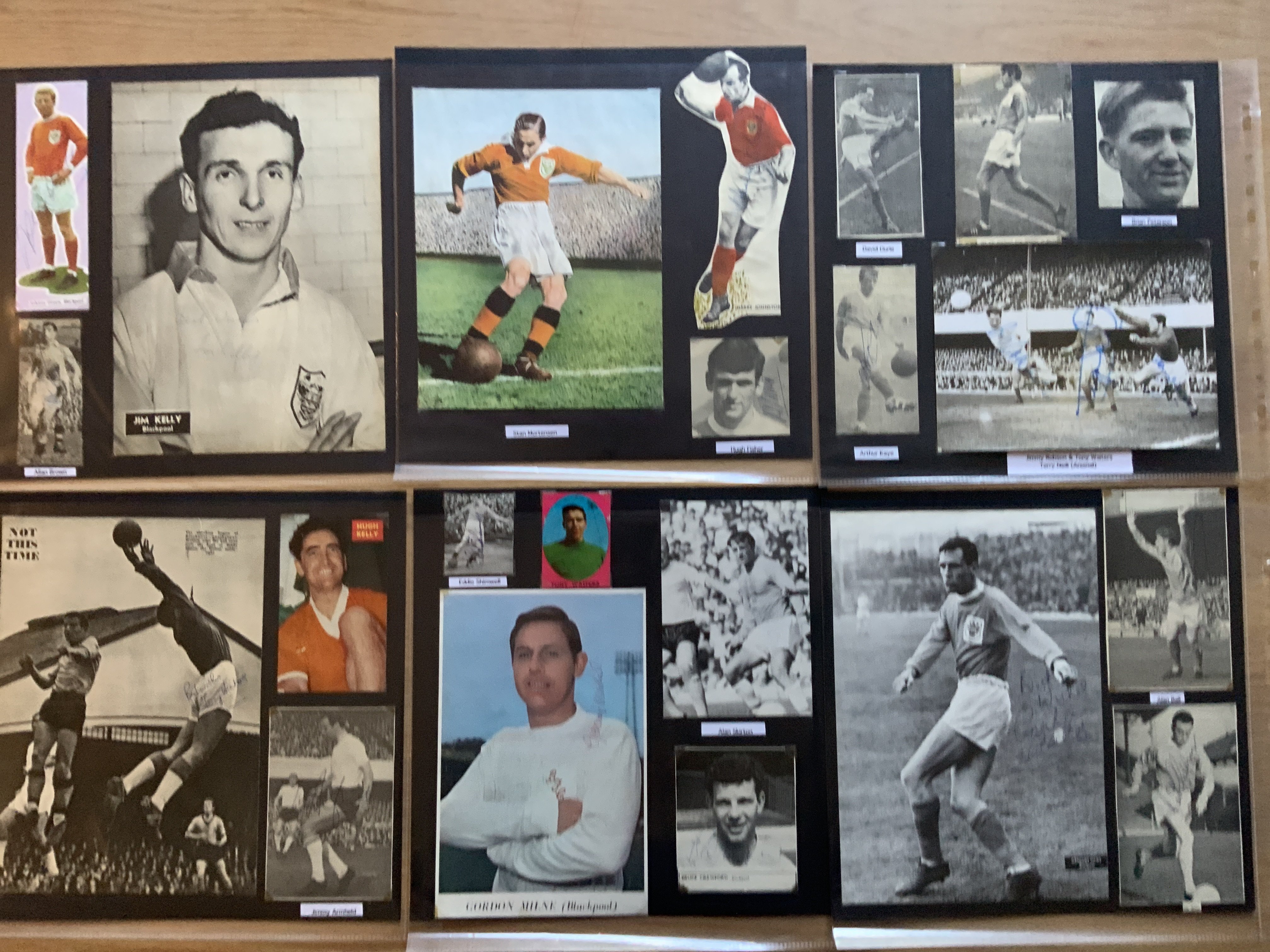 Blackpool 1940s 1950s 1960s Football Autograph Col - Image 2 of 8