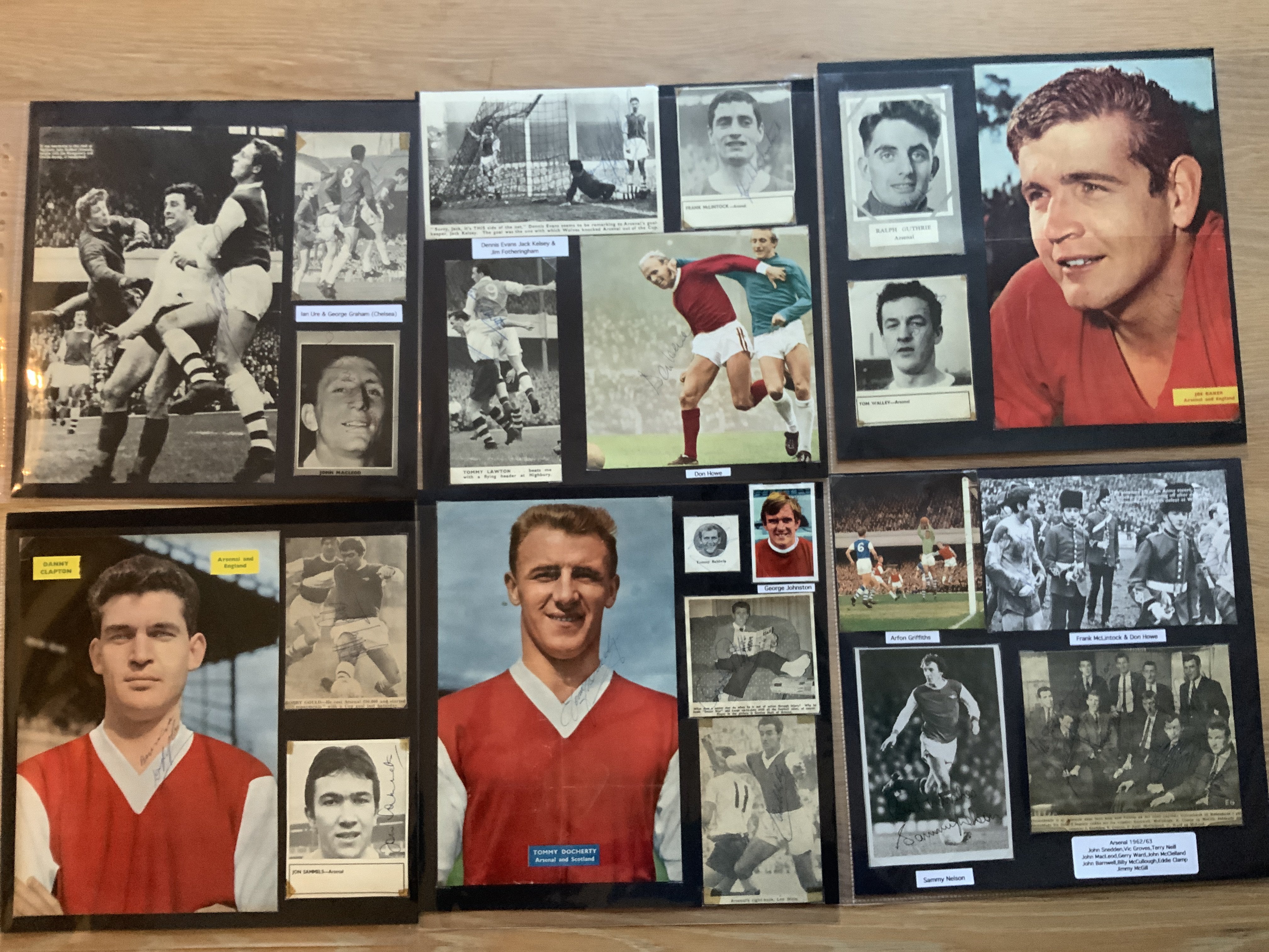Arsenal 1940s 1950s 1960s Football Autograph Colle - Image 5 of 12