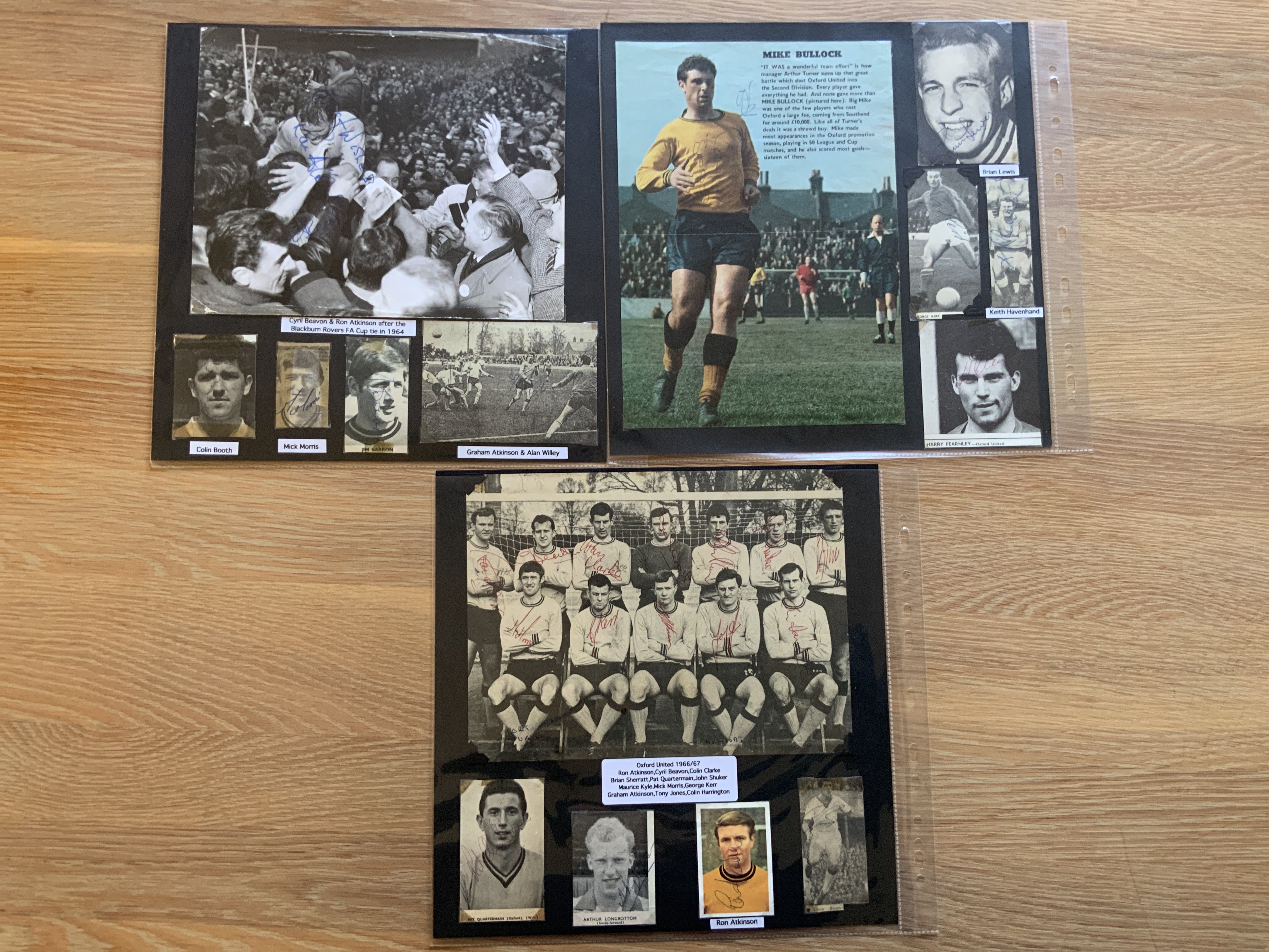 Oxford United 1940s 1950s 1960s Football Autograph - Image 4 of 4